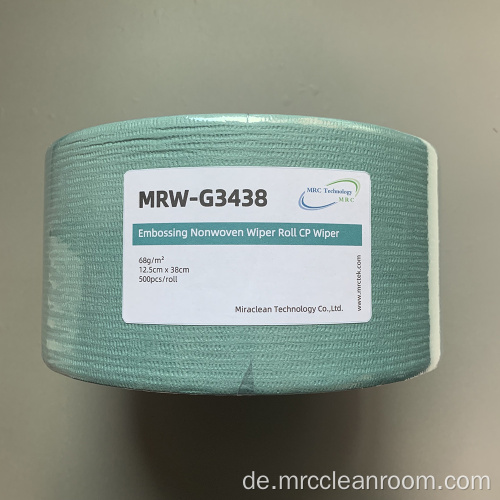 MRW-G2538 Green Spunlized Cellulose-Polyester-Rollen